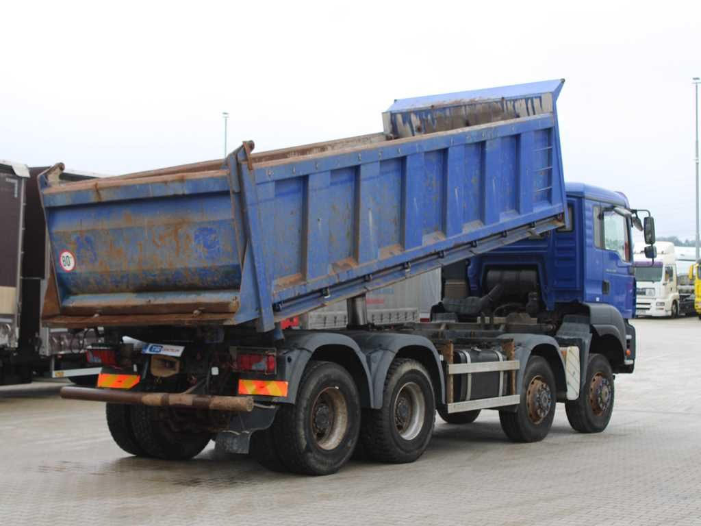 Sklápač MAN TGA 41.480, 8X6, THREE-SIDED, EURO 3, RETARDER