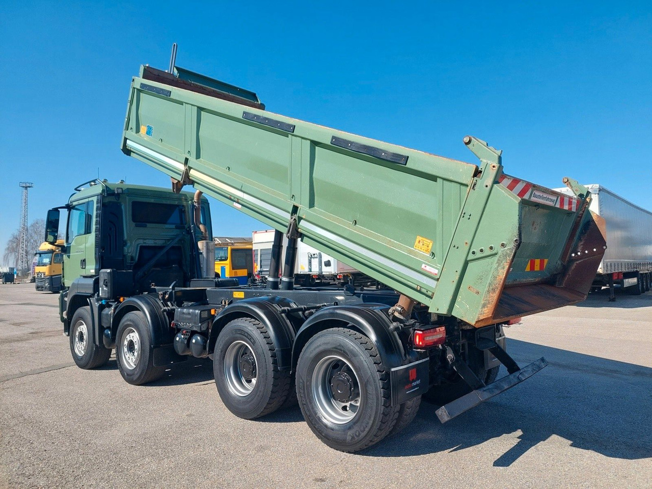 Sklápač MAN TGS 35.460 BB Meiller Bordmatik 8x4