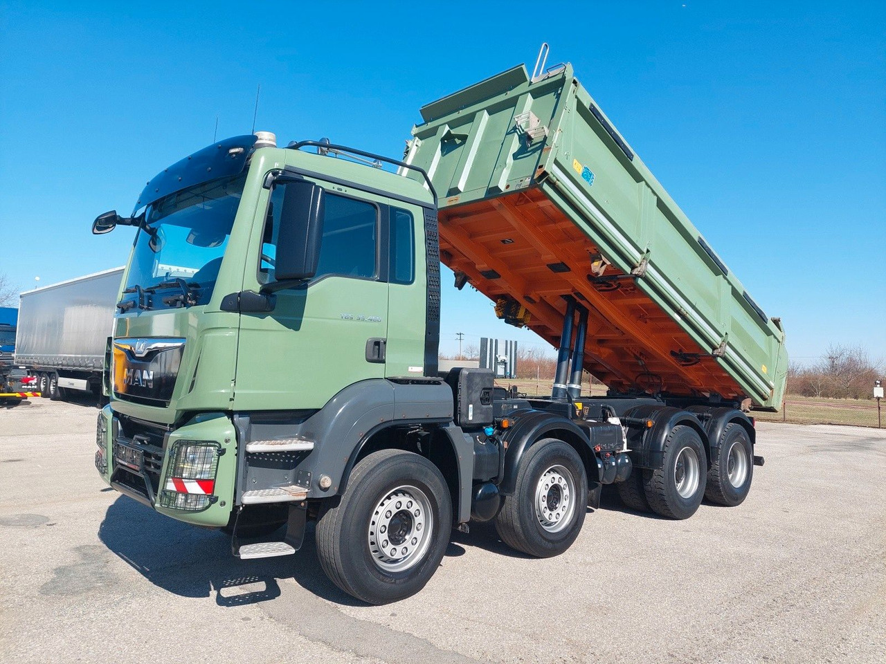 Sklápač MAN TGS 35.460 BB Meiller Bordmatik 8x4