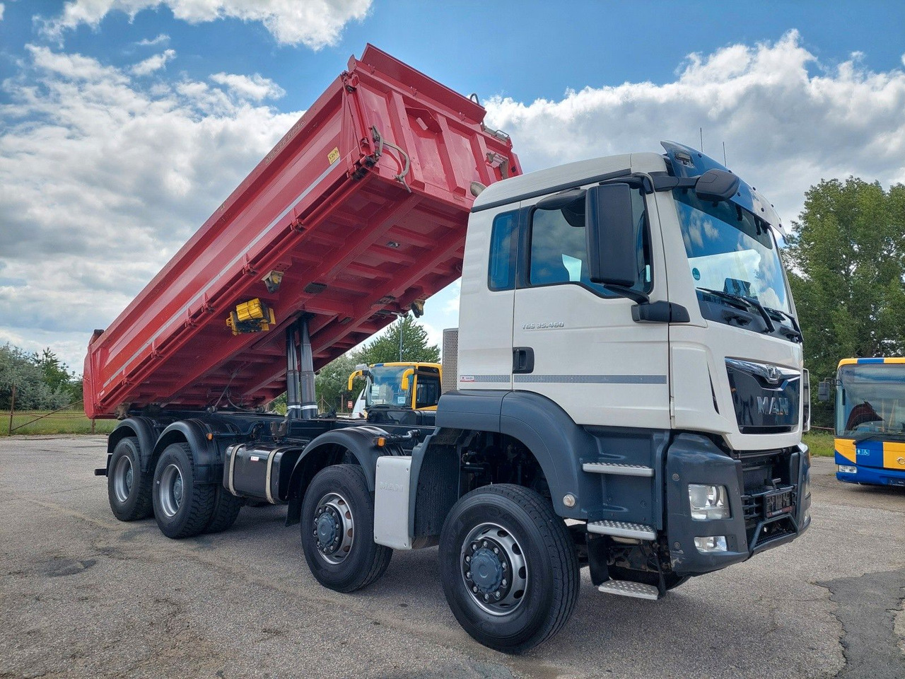 Sklápač MAN TGS 35.460 BB Meiller Bordmatik 8x6