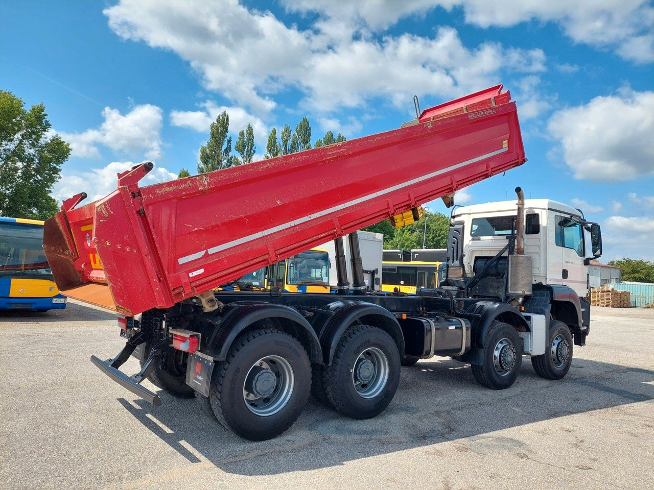 Sklápač MAN TGS 35.460 BB Meiller Bordmatik 8x6