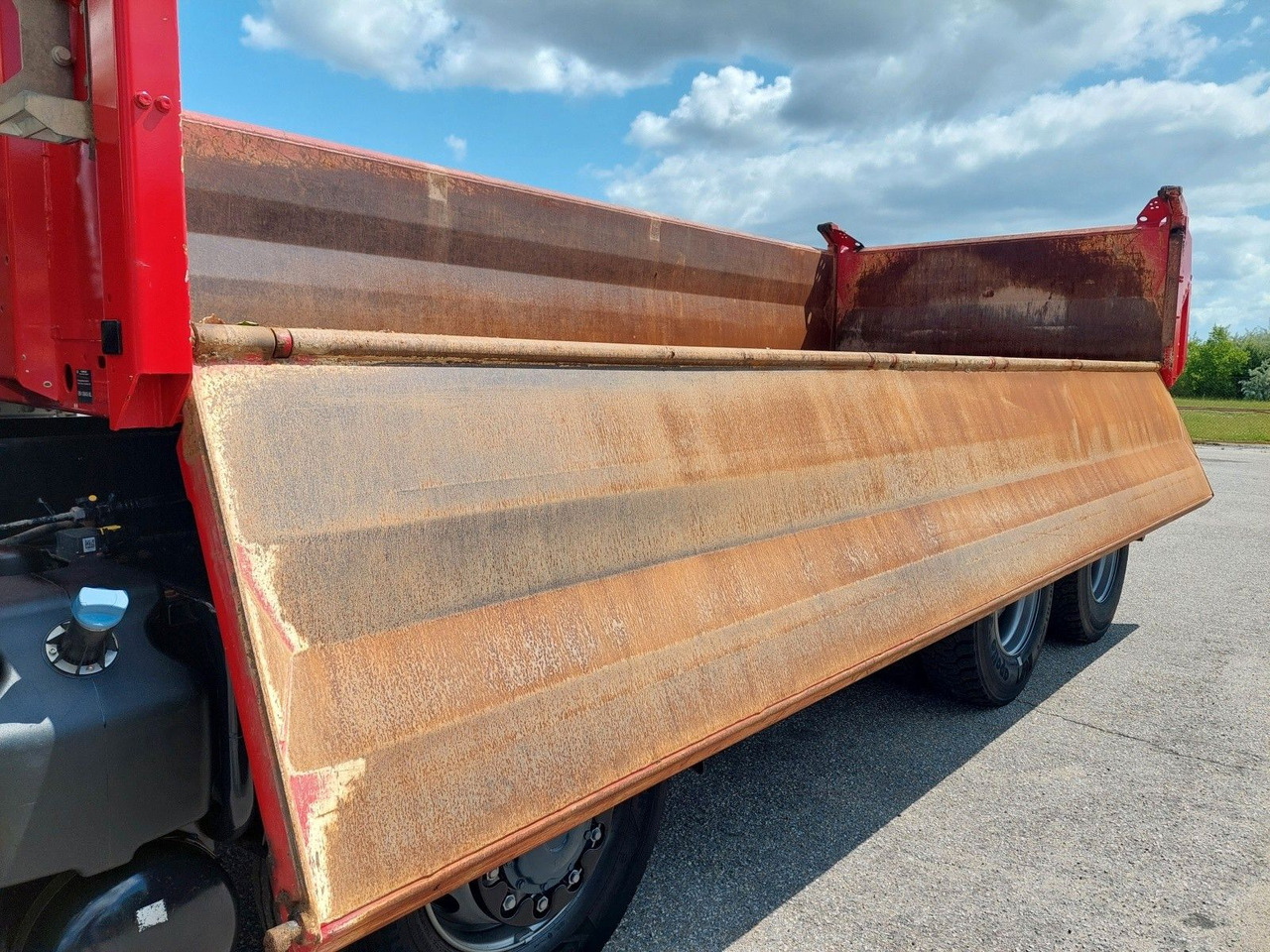 Sklápač MAN TGS 35.460 BB Meiller Bordmatik 8x6