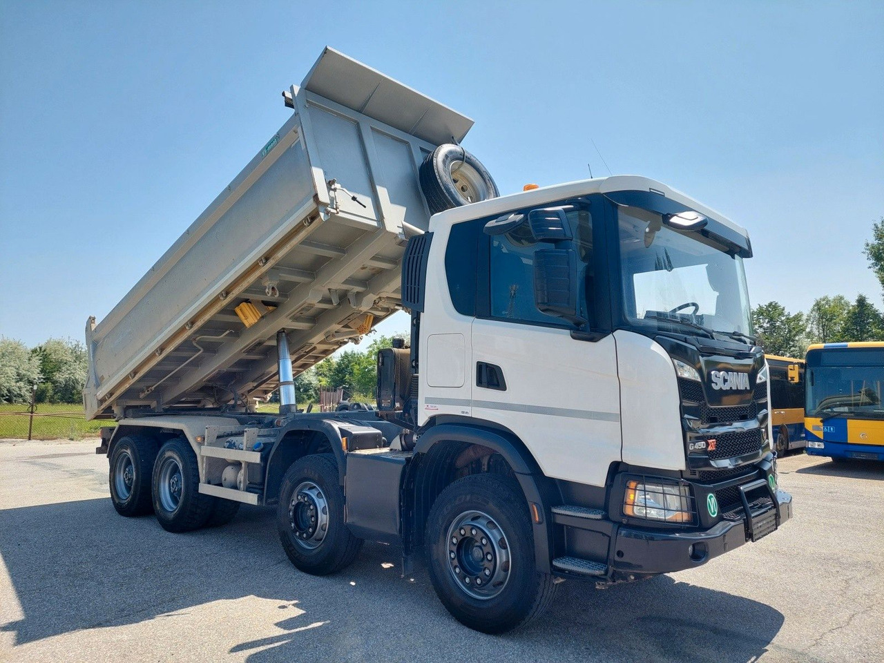 Sklápač Scania G 450 B8X4HZ 8x4 Bordmatik