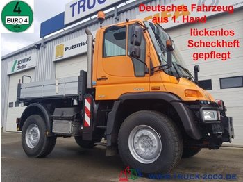 Sklápač Unimog U 400 4x4 3 S. Wechsellenkung 1.Hand Scheckheft