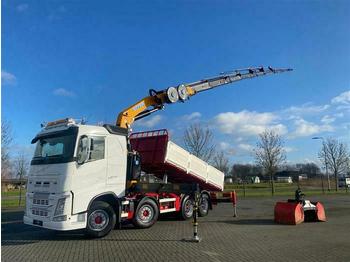 Sklápač Volvo FH540 8X2 EFFER 395-8S KIPPER CRANE KRAN *DEMO*