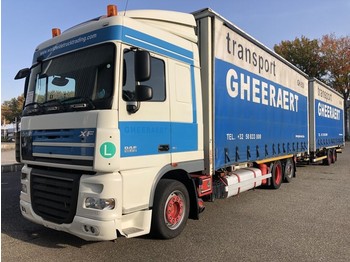 Skříňový nákladní auto DAF XF 105 410 + EURO 5 + 2 X TANK + 6X2 + VOLUME 115M3 + 3 PIECES IN STOCK