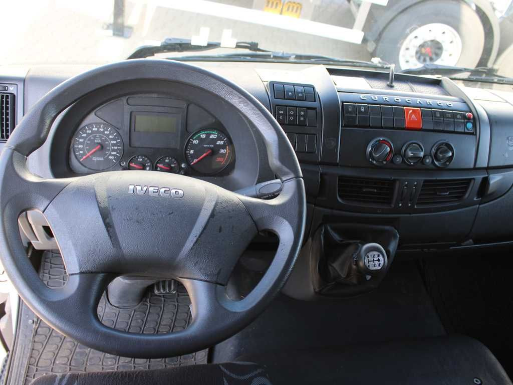 Skříňový nákladní auto Iveco EUROCARGO 120EL22, EURO 6, PNEU 80%
