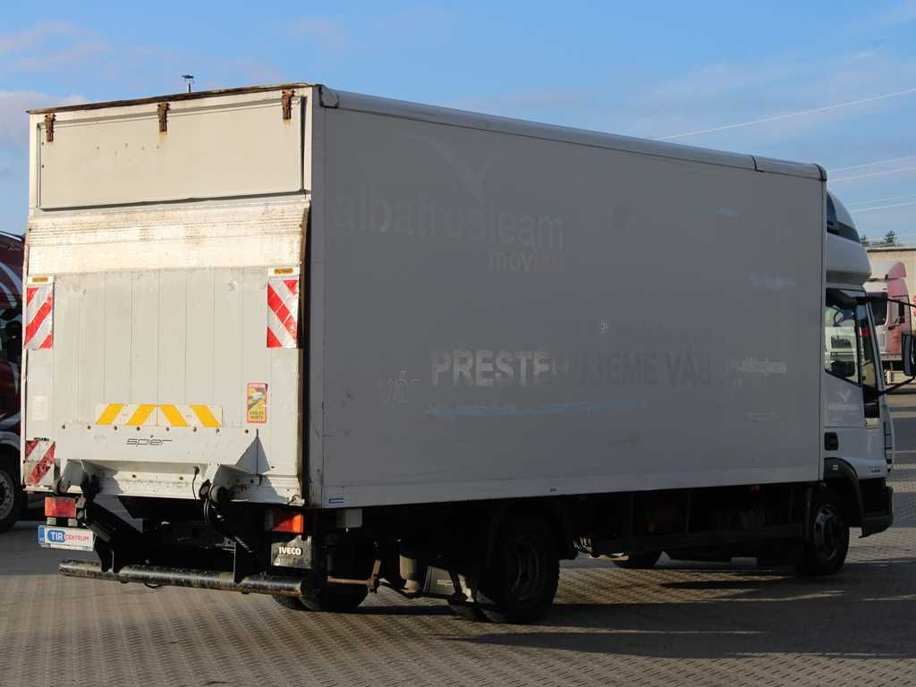 Skříňový nákladní auto Iveco EUROCARGO ML75E17, TAIL LIFT, SLEEPING CABIN