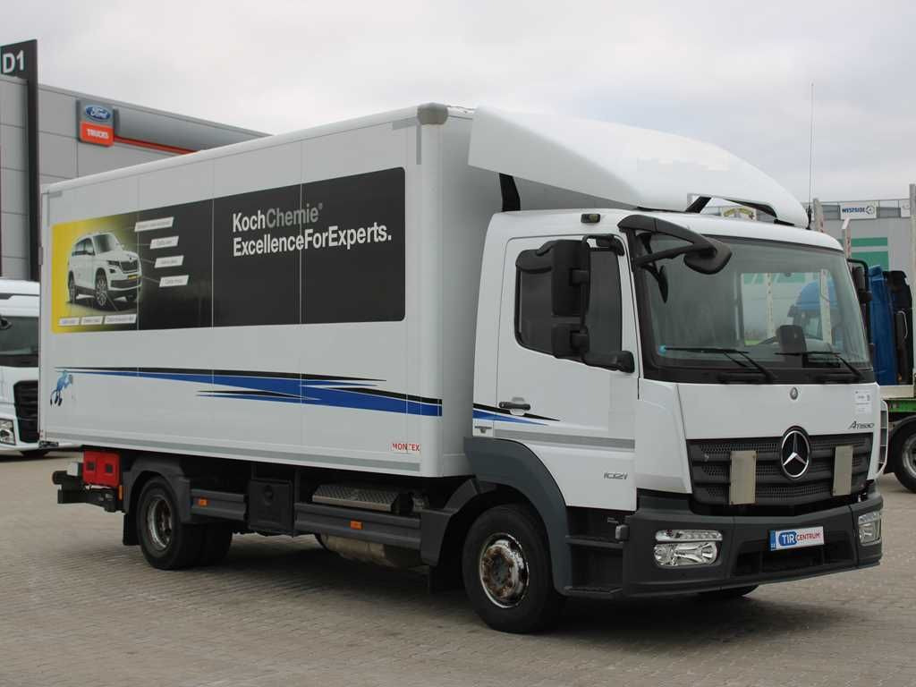 Skříňový nákladní auto Mercedes-Benz ATEGO 1021, EURO 6, TAIL LIFT