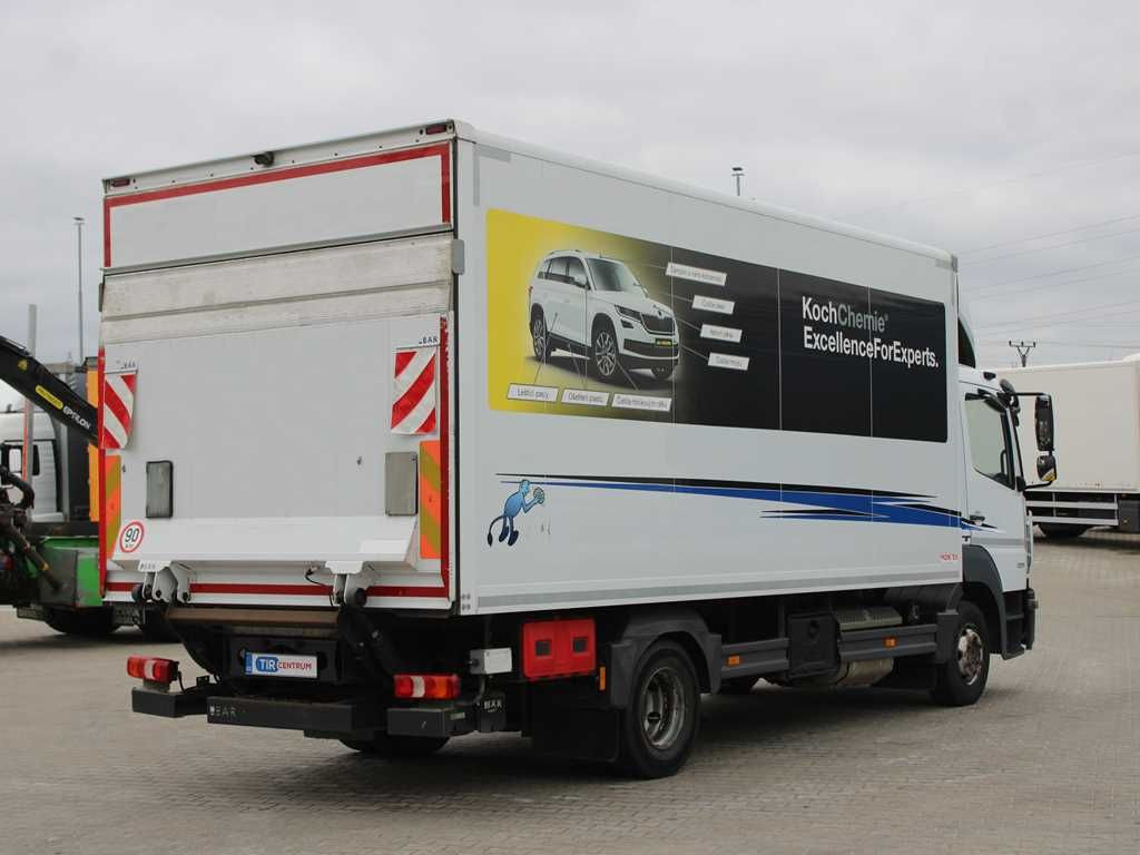 Skříňový nákladní auto Mercedes-Benz ATEGO 1021, EURO 6, TAIL LIFT