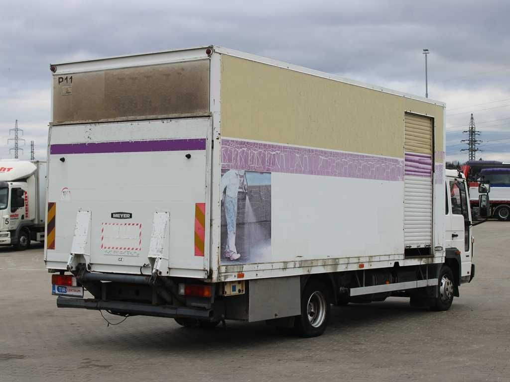 Skříňový nákladní auto Volvo FLC, EURO 2, TAIL LIFT, PNEU 80%
