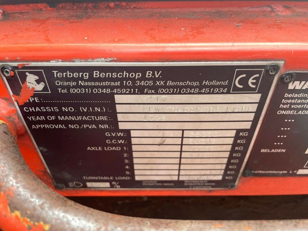 Kontejnérový podvozek/ Výměnná nástavba Terberg YT17 Mafi Wiesel Wechsler: obrázok 9