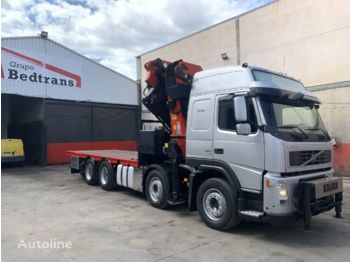 Valníkový/ Plošinový nákladný automobil, Auto s hydraulickou rukou VOLVO FM 480: obrázok 1