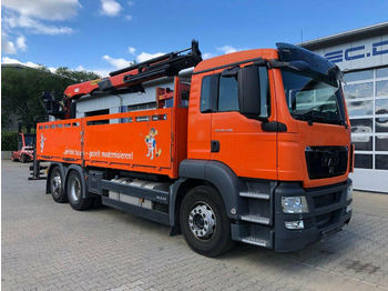 Valník MAN TGS 26.400 6x2 Pritsche Kran Palfinger PK 21001L