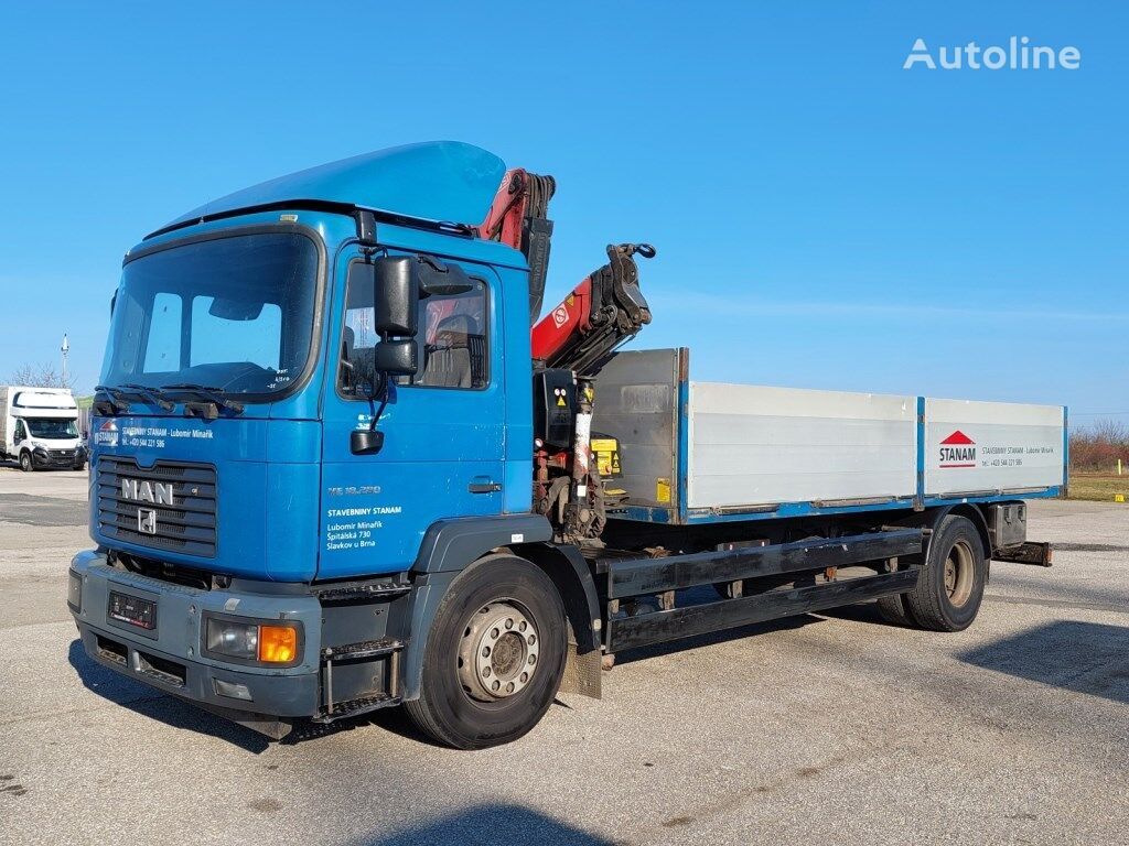 valníkový/ plošinový nákladný automobil MAN 18.285 MLLC 4x2