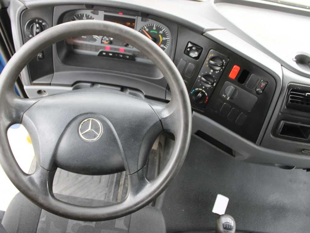 Valníkový/ Plošinový nákladný automobil Mercedes-Benz ATEGO 1018, EURO 3, CRANE FASSI F40A.21