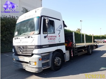 Valníkový/ plošinový nákladný automobil Mercedes-Benz Actros 1831