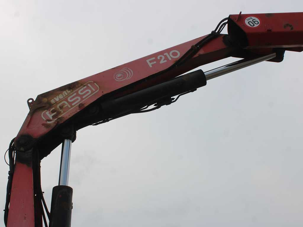 Valníkový/ Plošinový nákladný automobil Mercedes-Benz Actros 2644, 6X4, EURO 4, CRANE FASSI F210