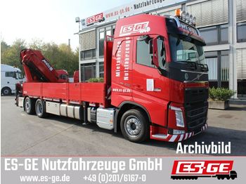 Valníkový/ plošinový nákladný automobil Volvo FH 466 CHH-LOW 6x2 mit MKG HLK 531HP a5