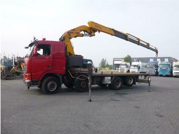 Valníkový/ Plošinový nákladný automobil Volvo FH12.420 8X2 MANUAL FULL STEEL EFFER 600: obrázok 1