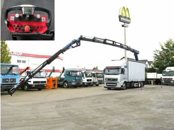 Valníkový/ Plošinový nákladný automobil, Auto s hydraulickou rukou Volvo FH 420 Pritsche Heckkran 34m/t, Funk, Jib: obrázok 1