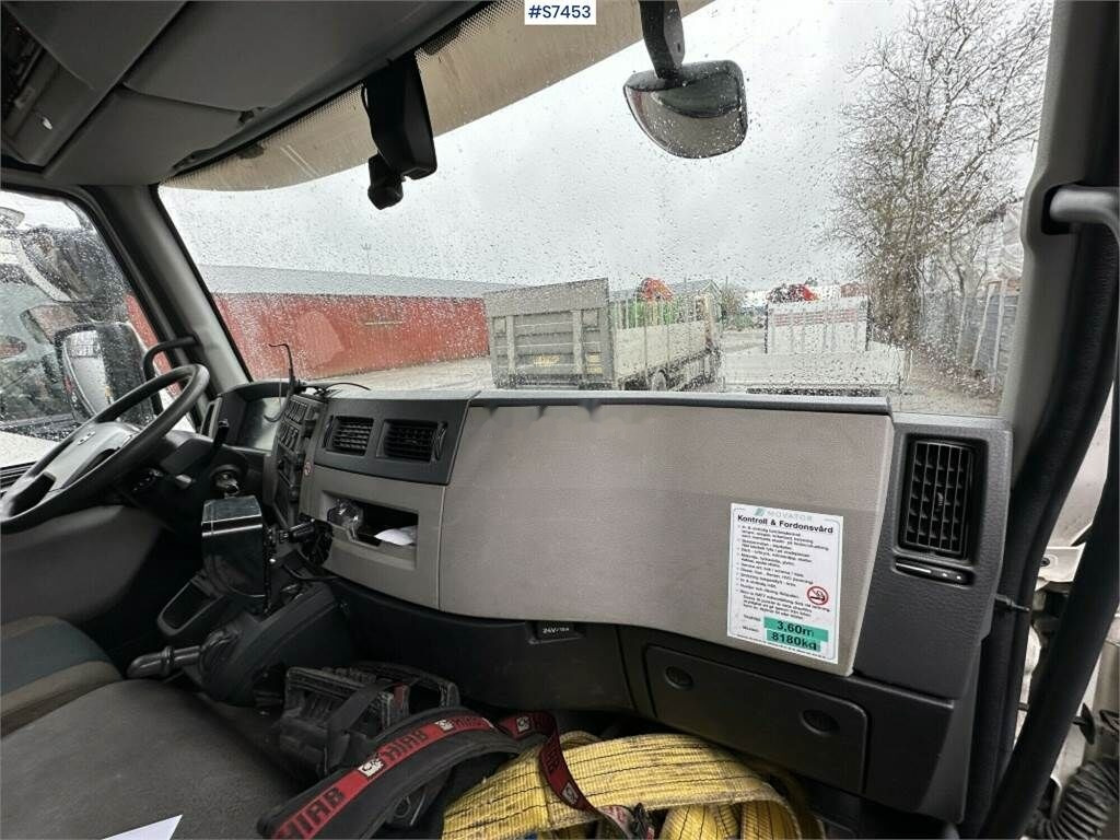 Valníkový/ Plošinový nákladný automobil, Auto s hydraulickou rukou Volvo FL 280 4X2 Crane truck with HIAB XS 144 E-5 crane: obrázok 48