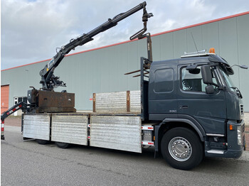 Valníkový/ Plošinový nákladný automobil, Auto s hydraulickou rukou Volvo FM330 6x2 EURO 5 Lift en Stuur-as, Kennis 16.000: obrázok 1