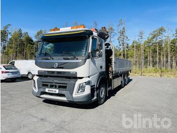 Valníkový/ Plošinový nákladný automobil, Auto s hydraulickou rukou Volvo FM 10.8 I-Shift, Palfinger: obrázok 1