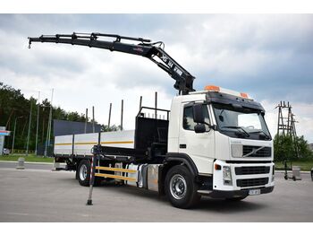 Auto s hydraulickou rukou, Valníkový/ Plošinový nákladný automobil Volvo FM 300 4x2 HIAB 144 E-5 Cran Kran Winde: obrázok 1