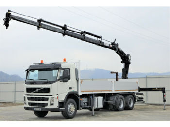 Valníkový/ Plošinový nákladný automobil, Auto s hydraulickou rukou Volvo FM 300 Pritsche 7,00m + Kran*6x4* Topzustand!: obrázok 1