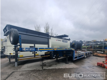 2012 Broshuis Tri Axle Single Extending Stepframe Low Lower Trailer, Air Suspension, Clip on Ramps, Out Riggers, Extending To 15m, 2.5m Wide - Náves podvalník: obrázok 1