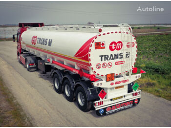 Nový Cisternový náves na prepravu palivo ALAMEN Fuel Tanker (Diesel-gasoline) for Sale: obrázok 1