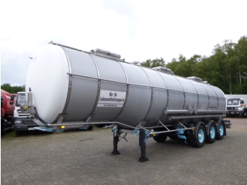 Cisternový náves na prepravu potraviny Burg Chemical / Food tank inox 36 m3 / 3 comp / ADR 01/2021: obrázok 1
