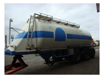 Atcomex TANK 3-AS RVS ONDERLOSSER - Cisternový náves