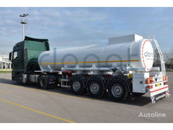 DONAT Stainless Steel Tanker - Sulfuric Acid - Cisternový náves