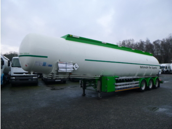 Cisternový náves na prepravu palivo Feldbinder Fuel tank alu 44.3 m3 / 6 comp: obrázok 1