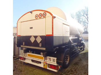 GOFA Tank trailer for oxygen, nitrogen, argon, gas, cryogenic - Cisternový náves: obrázok 5