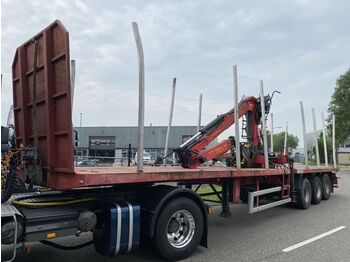 Plošinový/ Valníkový náves Kaiser 3 AXLE + PALFINGER EPSILON C90L: obrázok 1