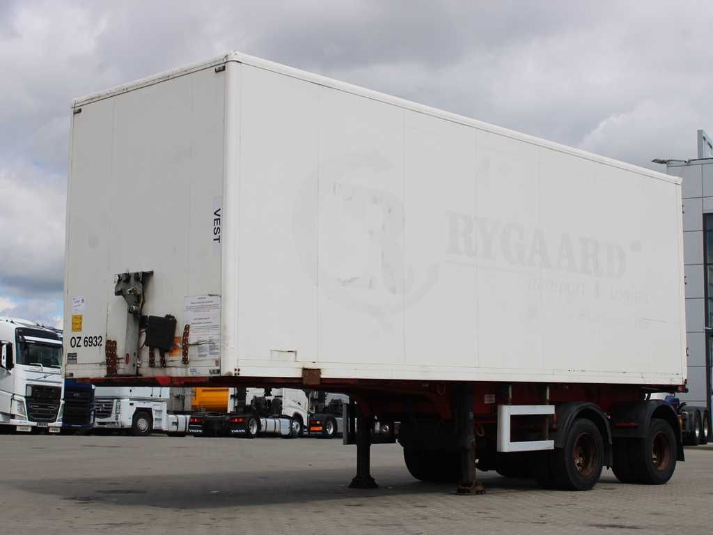 Náves Kel-Berg E36S2, AXLES 10t,EXPANDABLE,SAF AXLES