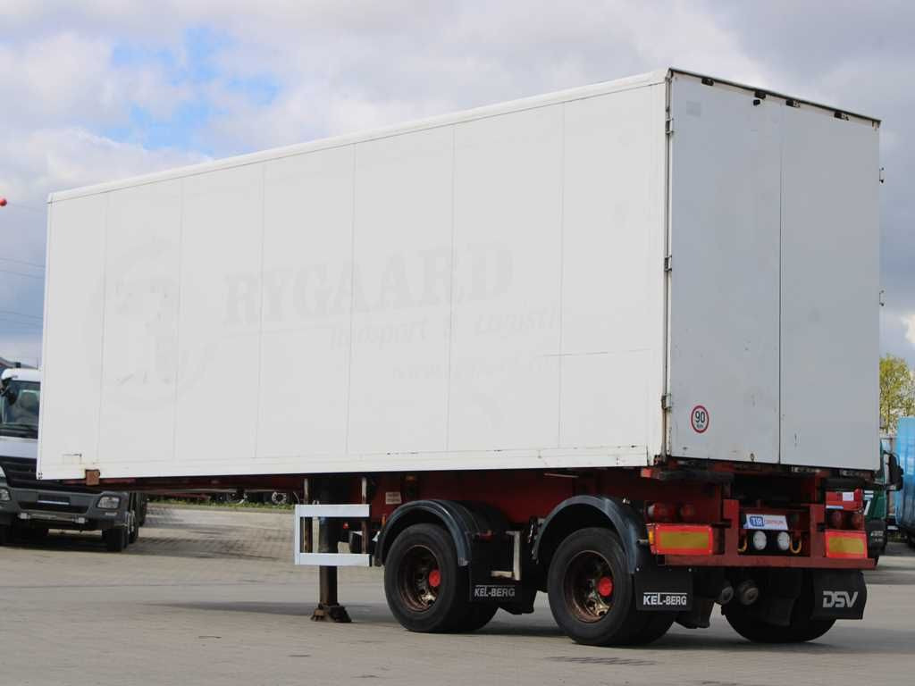 Náves Kel-Berg E36S2, AXLES 10t,EXPANDABLE,SAF AXLES
