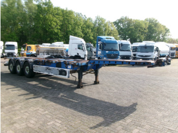 Náves preprava kontajnerov/ Výmenná nadstavba Krone 3-axle container trailer 20-30-40-45 ft SDC27: obrázok 2