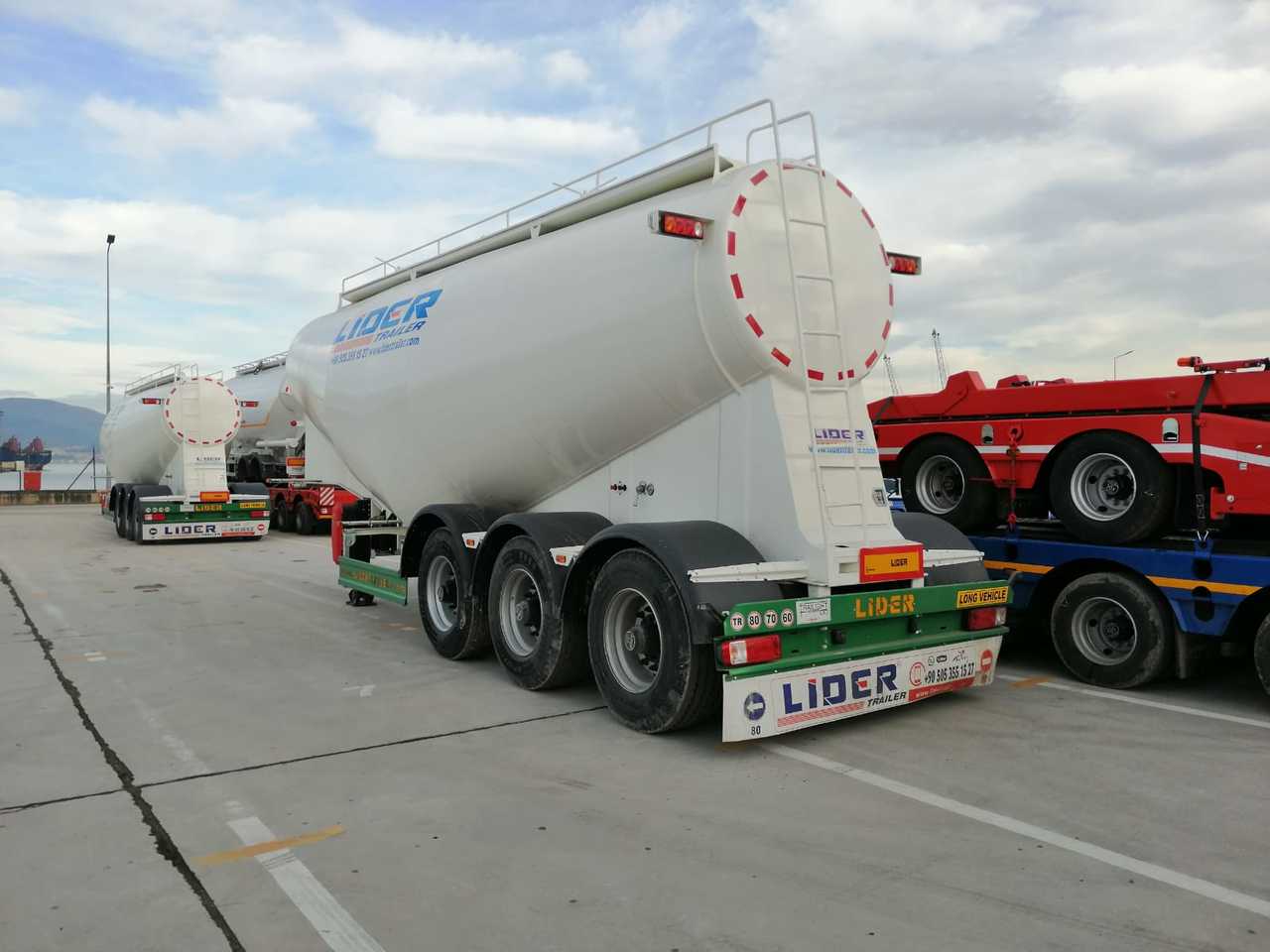 Nový Cisternový náves na prepravu cementu LIDER 2023 MODEL NEW CEMENT TANKER: obrázok 18