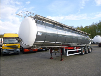 Cisternový náves na prepravu potraviny L.A.G. Food / chemical tank inox 34.6 m3 / 2 comp + pump: obrázok 1