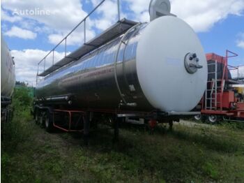 Cisternový náves na prepravu chemické látky MAISONNEUVE 32500 litres TERMO INOX ADR: obrázok 1
