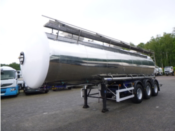 Cisternový náves na prepravu potraviny Magyar Food tank inox 30 m3 / 1 comp + pump: obrázok 1
