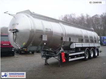 Cisternový náves na prepravu palivo Magyar Fuel tank inox 39.5 m3 / 9 comp: obrázok 1