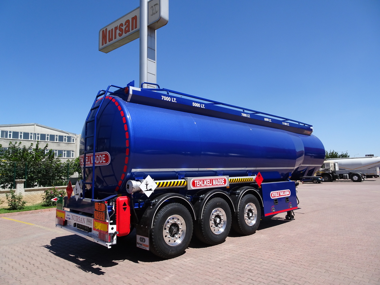 Nový Cisternový náves na prepravu palivo NURSAN Aluminium Fuel Tanker: obrázok 7