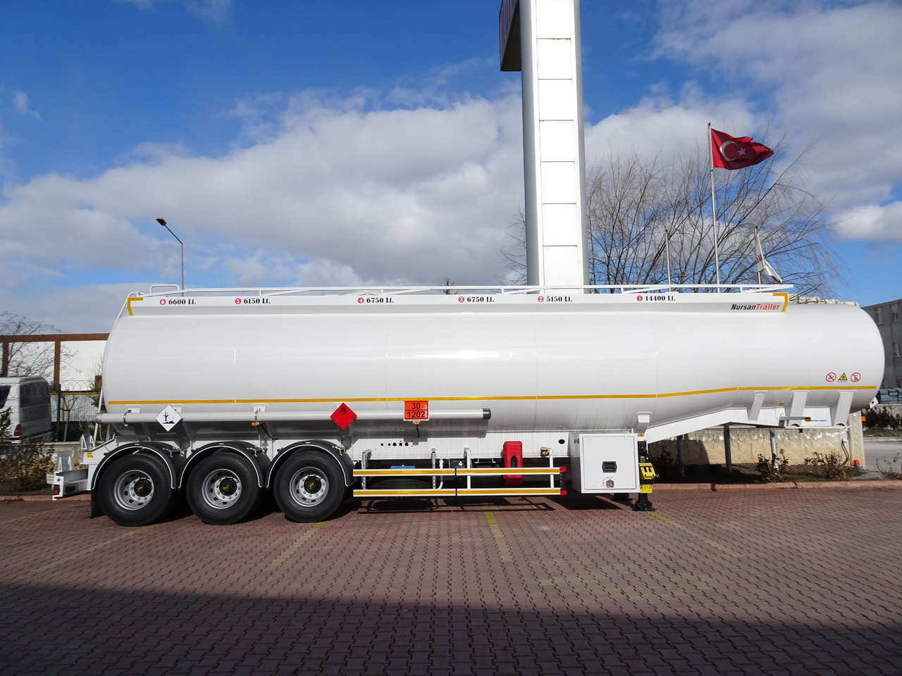 Nový Cisternový náves na prepravu palivo NURSAN Aluminium Fuel Tanker: obrázok 12