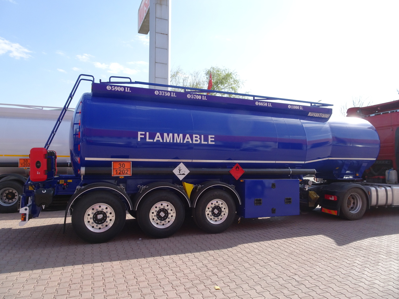 Nový Cisternový náves na prepravu palivo NURSAN Aluminium Fuel Tanker: obrázok 6