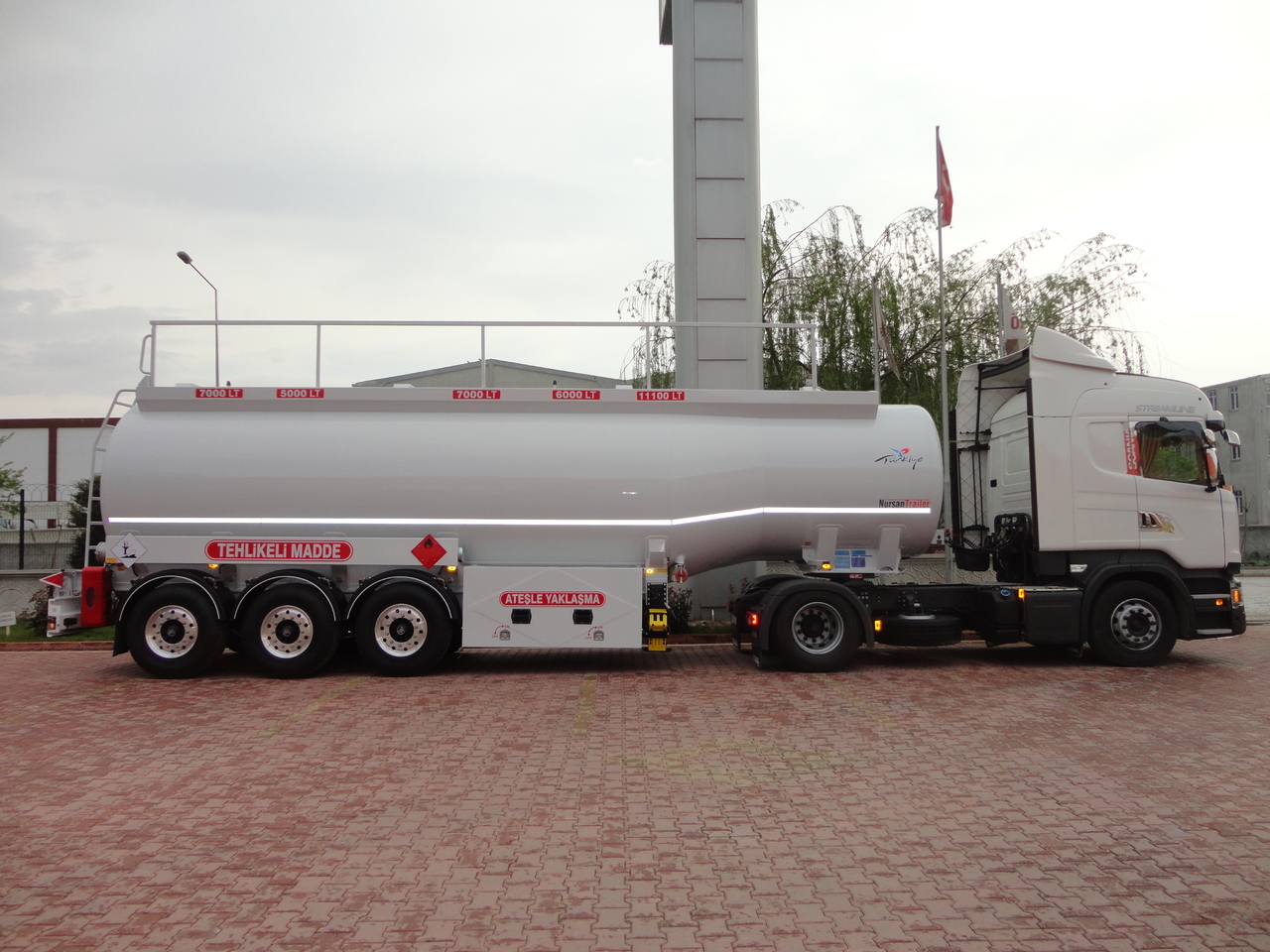 Nový Cisternový náves na prepravu palivo NURSAN Aluminium Fuel Tanker: obrázok 8